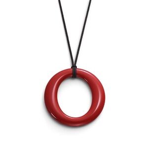 Elsa Peretti for Tiffany & Co. Red Sevillana Pendant Necklace